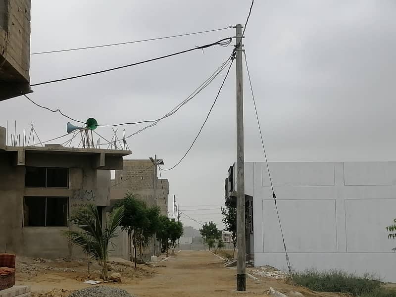 120 Sq Yard West Open Prime Location Plot In Pir Ahmed Zaman Town Block 3 3