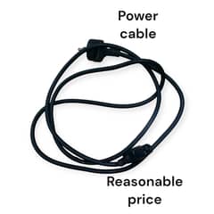 computer cpu,lcd monitor, printer imported power cable