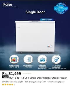 FREEZER FOR SALE 75k