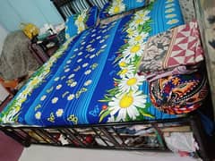 iron bed