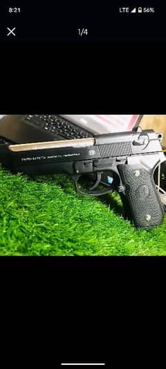 Metal Beretta toy gun