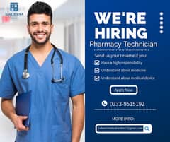 Hiring Pharmacy Technician