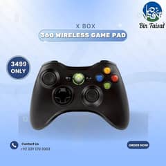 X BOX 360 WIRELESS GAME PAD for Windows & Xbox 360 Console