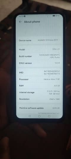 Huawei y9 prime