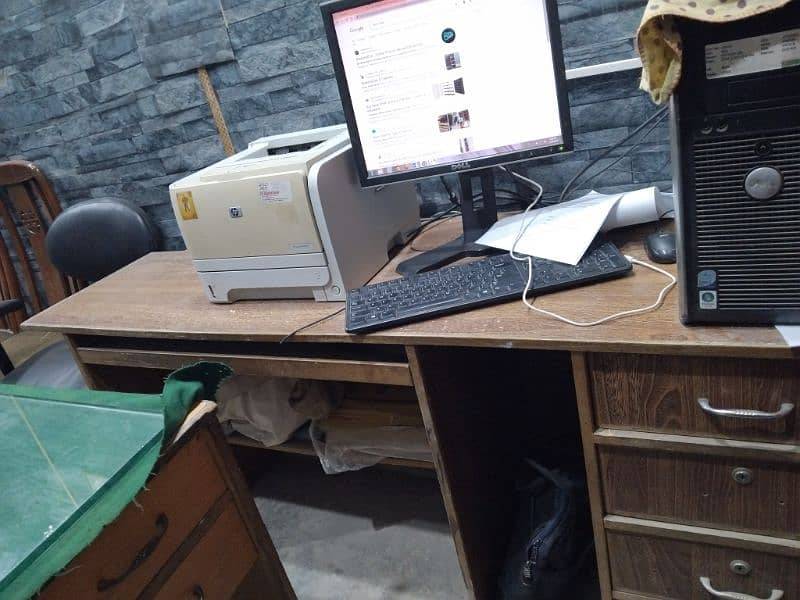 Computer Tables and Book Shelf 7