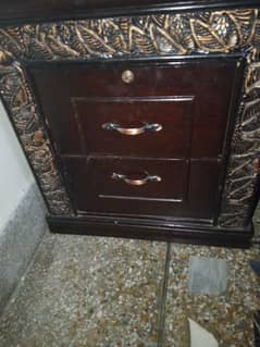 2 side tables and 1 dressing