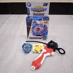 BEYBLADE WITH LAUNCHER GOD VALKYRIE BEYBLADE FULLY METALLIC NEW