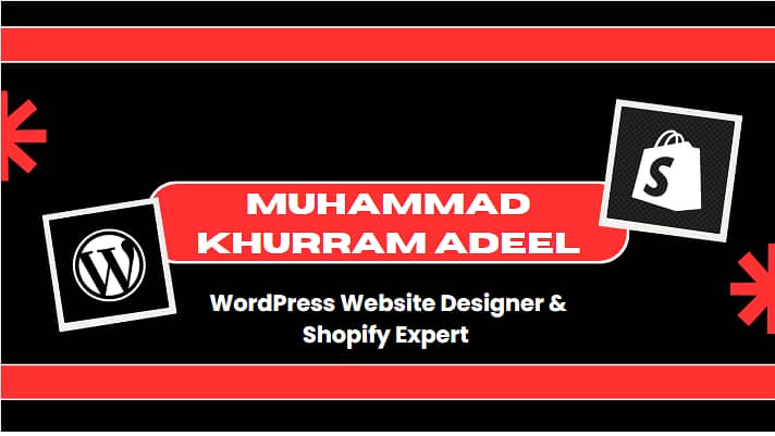 WordPress Website and Shopify Online Shop Designing at your own budget 0