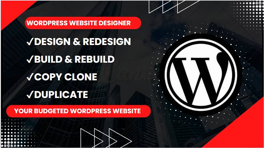 WordPress Website and Shopify Online Shop Designing at your own budget 2