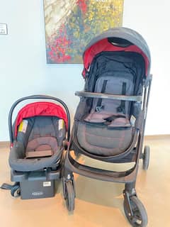 Baby travel system (stroller + car seat) Graco