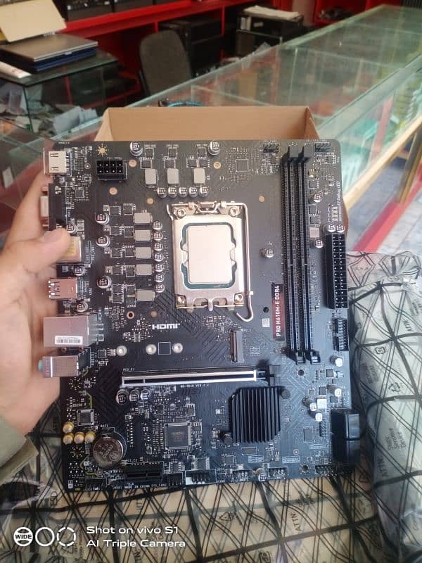 Core i5 12400f 12gen +Msi h610m ddr4 combo 3