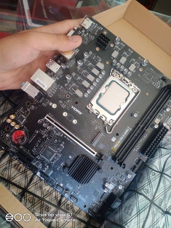 Core i5 12400f 12gen +Msi h610m ddr4 combo 6