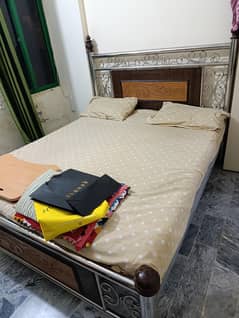 BED WITH CUPBOARD