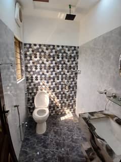 5 Marla Brand New House Ultra Modern Design avalible for rent with Double Kitchen