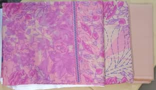 Ladies unstiched suites for sales
