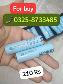 INR 18650 cells 3200mah tested contact 0325-8733485