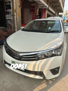 Toyota Corolla XLI 2017