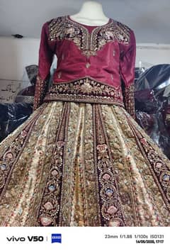 Lehnga for beautiful braide