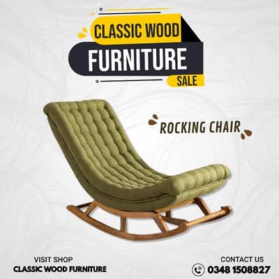 Rocking chair, Comfort chair, recliner , jhola chair