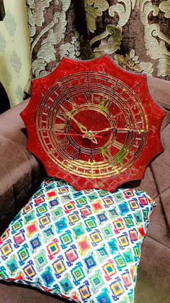Resin handmade clocks