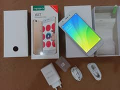 6/128GB Oppo A57 Complete box charger