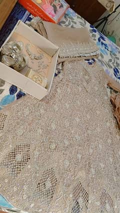 Bridal dress full set