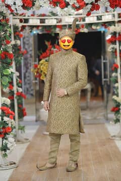Groom Shairwani Hand Made
