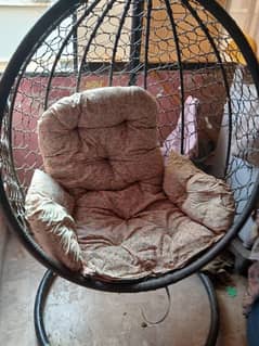 Egg Shaped Swing Metal Swing
