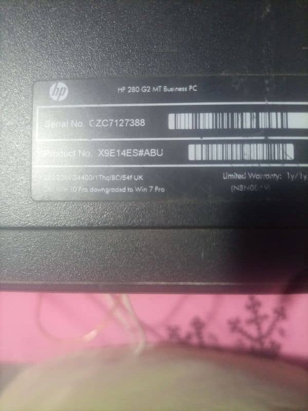 Hp Intel i3 6th Gen DDR4 1