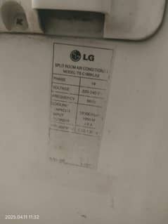 Lg ac 1.5 ton