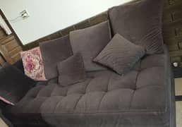 6 seater sofa L shaped with 2 table