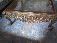 2 beautifull Side Tables in Sheesham Wood 10/10