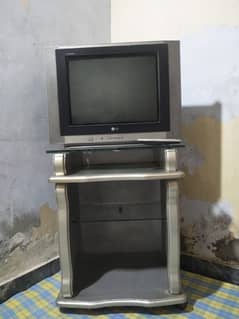 LG tv with trolley