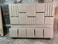 Bed / bed set / king size bed / double bed / poshish bed /side tables