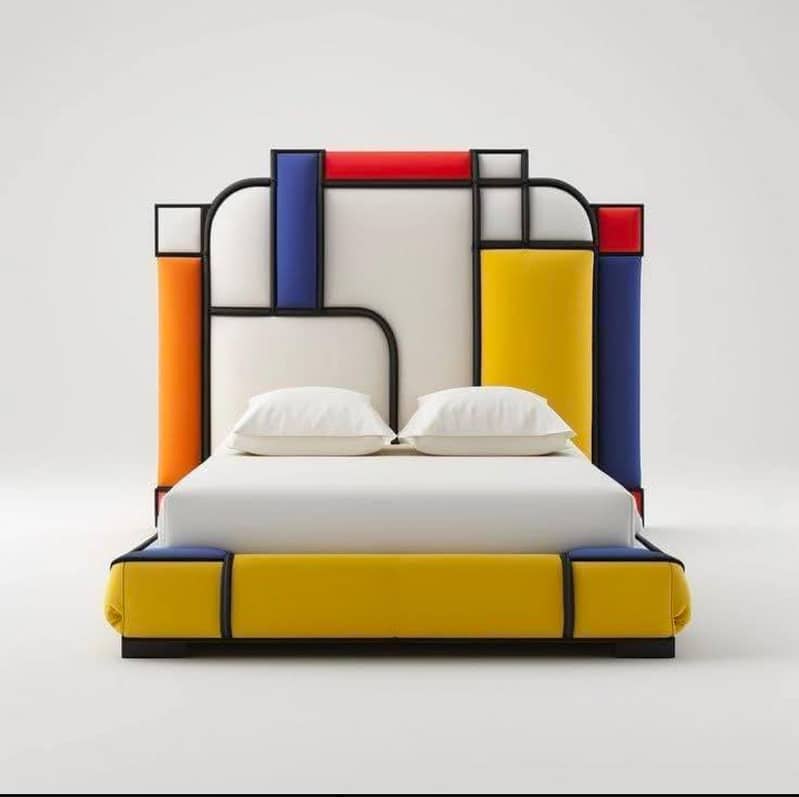 Bed / bed set / king size bed / double bed / poshish bed /side tables 13
