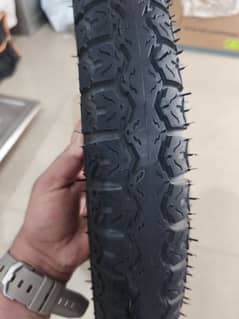 new like tyre for honda pridor 100 ، 125