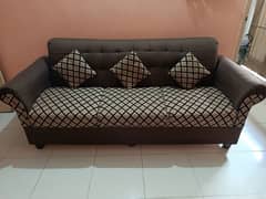 05 Seater Sofa Jute