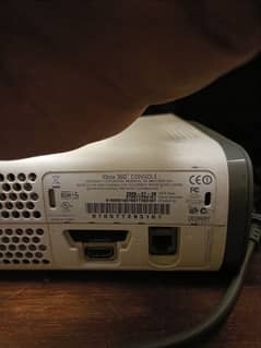 Xbox three sixty 250gb with 2 wires controler