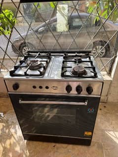 3 Burner Gas Stove + Oven