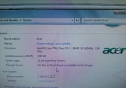 PC with LCD and keyboard