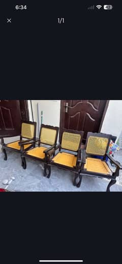 4 Chairs for sale