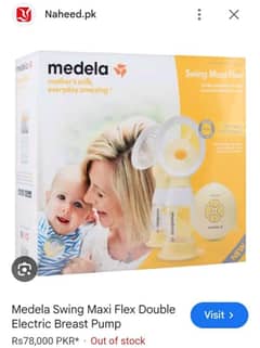 medela maxi flex double electric breast pump
