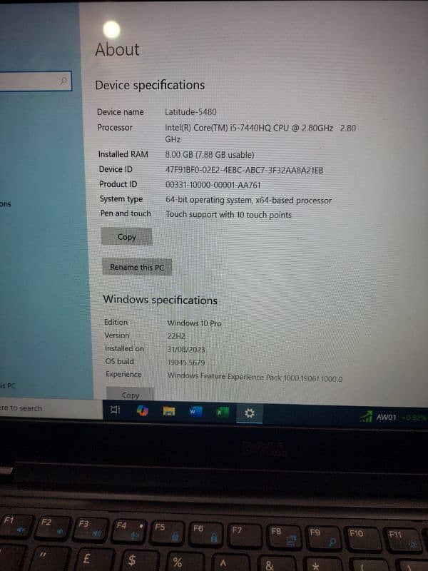 Latitude 5480 I5 7th Generation with Full HD Display 6