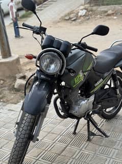 YBR-G matt green ALL PUNJAB