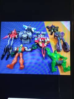 Transformers and action figures