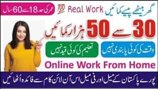 Online Work From Home Assigment Work