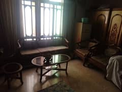 5 Seater wooden sofa set