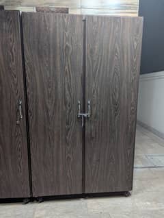 Three part wardrobe