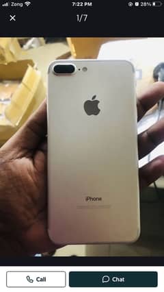 Iphone 7plus 256gb