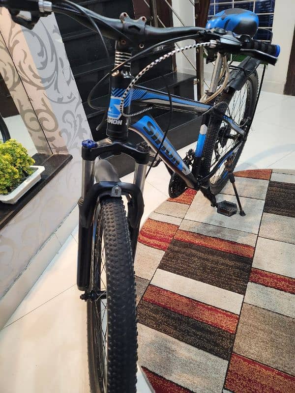 21 speed gears imported cycle with shocks and disk with aluminium body 5